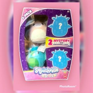 Squishmallow Squishville 2” Mini Plush DRAGON Squad